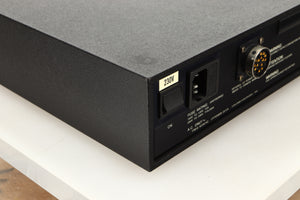 Rear left corner view of a used Naim NACDX CD Player