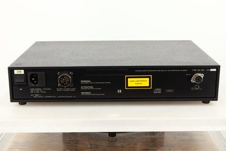 Rear view of a used Naim NACDX CD Player