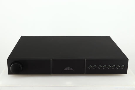 Front view of a used Naim NAIT 5 Integrated Amplifier in a black finish