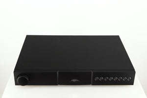 Top of a used Naim NAIT 5 Integrated Amplifier in a black finish