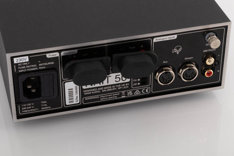 Close up view of a used Naim Nait 50 Integrated Amplifier
