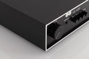 Front left corner view of a used Naim Nait 50 Integrated Amplifier