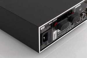 Rear left corner view of a used Naim Nait 50 Integrated Amplifier