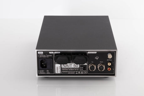 Rear view of a used Naim Nait 50 Integrated Amplifier