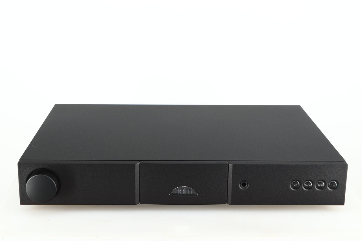 Front view of a used Naim NAIT 5si Integrated Amplifier in a black finish