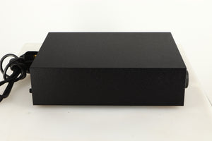 Left side view of a used Naim NAIT Integrated Amplifier in a black finish