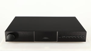 Front view of a used Naim Nait XS-2 Integrated Amplifier in a black finish