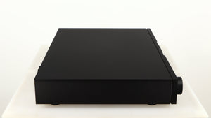 Left side view of a used Naim Nait XS-2 Integrated Amplifier in a black finish