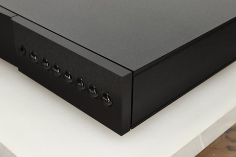 Front right corner view of a used Naim Nait XS-2 Integrated Amplifier