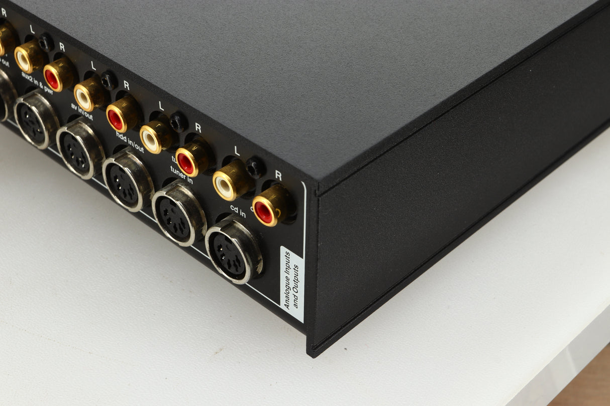 Rear right corner view of a used Naim Nait XS-2 Integrated Amplifier 
