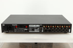 Rear view of a used Naim Nait XS-2 Integrated Amplifier