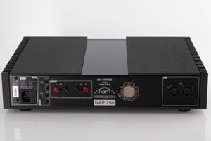 Rear view of a used Naim NAP 250 Power Amplifier