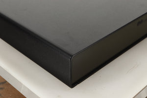 Front left corner view of a used Naim NAP90/3 Power Amplifier