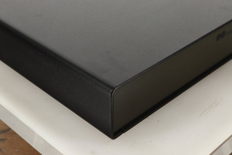 Front left corner view of a used Naim NAP90/3 Power Amplifier