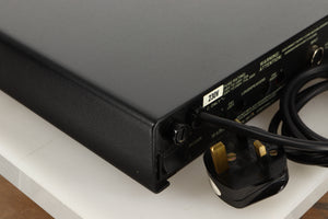 Rear left corner view of a used Naim NAP90/3 Power Amplifier