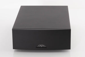 Front view of a used Naim NAP100 Power Amplifier in a Black finish