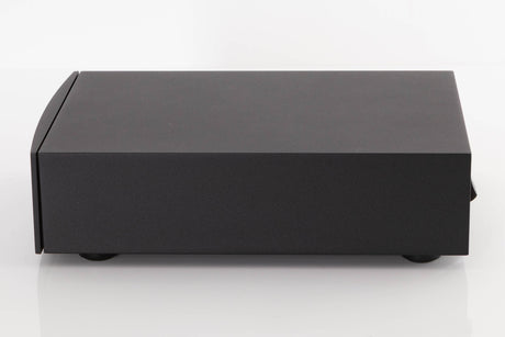 Right side view of a used Naim NAP100 Power Amplifier in a Black finish