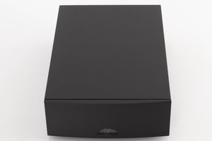 Top of a used Naim NAP100 Power Amplifier in a Black finish