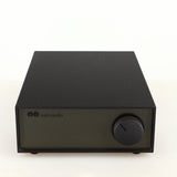 Front view of a used Naim NAP140 Power Amplifier in a black finish