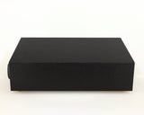 Right side view of a used Naim NAP140 Power Amplifier in a black finish