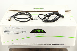 Box of a used Naim NAP150X Power Amplifier 