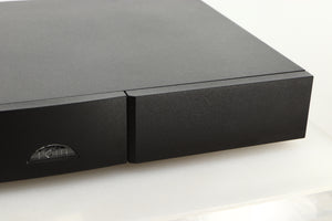 Close up view of a used Naim NAP150X Power Amplifier
