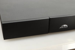 Close up view of a used Naim NAP150X Power Amplifier