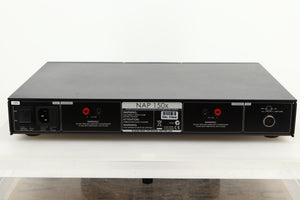 Rear view of a used Naim NAP150X Power Amplifier