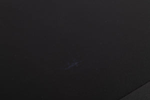 Close up of a used Naim NAP160 Power Amplifier in a Black finish showing some damage on top
