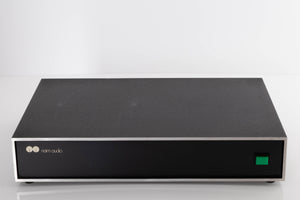 Front view of a used Naim NAP160 Power Amplifier in a Black finish