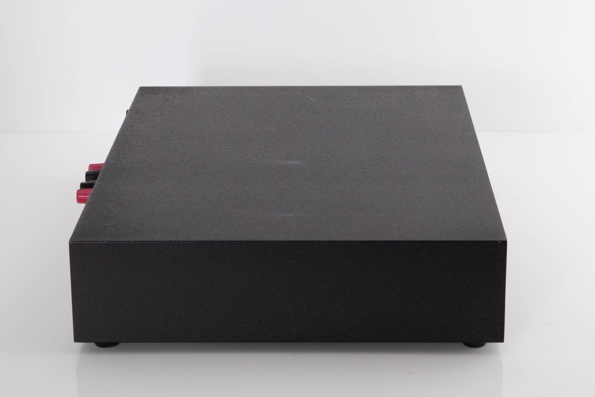 Left side view of a used Naim NAP160 Power Amplifier in a Black finish