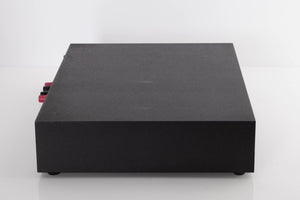 Left side view of a used Naim NAP160 Power Amplifier in a Black finish