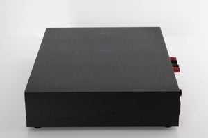 Right side view of a used Naim NAP160 Power Amplifier in a Black finish
