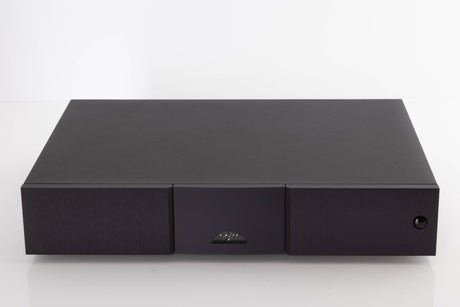 Front view of a used Naim NAP250-2 Power Amplifier in a Black finish