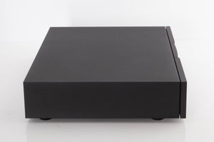 Left side view of a used Naim NAP250-2 Power Amplifier in a Black finish