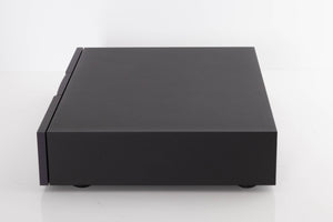 Right side view of a used Naim NAP250-2 Power Amplifier in a Black finish