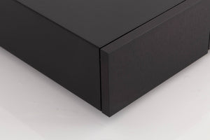 Front left corner view of a used Naim NAP250-2 Power Amplifier