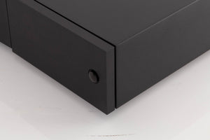 Front right corner view of a used Naim NAP250-2 Power Amplifier