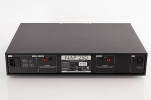 Rear view of a used Naim NAP250-2 Power Amplifier