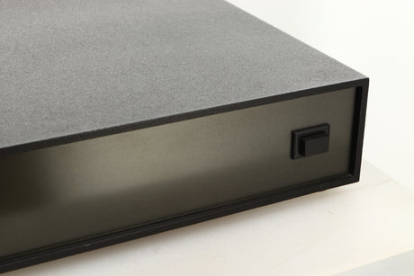 Close up view of a used Naim NAP250 Power Amplifier