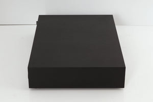 Left side view of a used Naim NAP250 Power Amplifier in a black finish