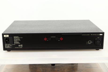 Rear view of a used Naim NAP250 Power Amplifier
