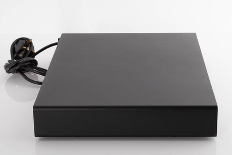 Left side view of a used Naim NAP90 Power Amplifier in a Black finish