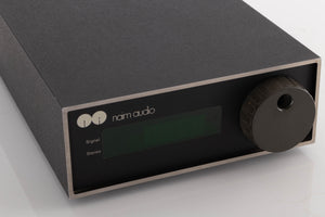 Close up view of a used Naim NAT 01 Tuner