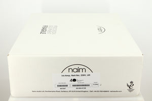 Box for a used Naim Nait 5si Integrated Amplifier in a black finish