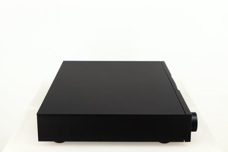 Left side view of a used Naim Nait 5si Integrated Amplifier in a black finish