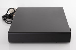 Left side view of a used Naim NAT03 FM Tuner in a Black finish