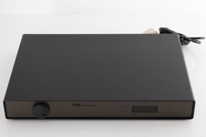 Top of a used Naim NAT03 FM Tuner in a Black finish