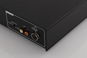 Rear left corner of a used Naim ND5 XS2 Media Player in a Black finish