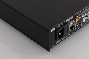 Rear right corner of a used Naim ND5 XS2 Media Player in a Black finish